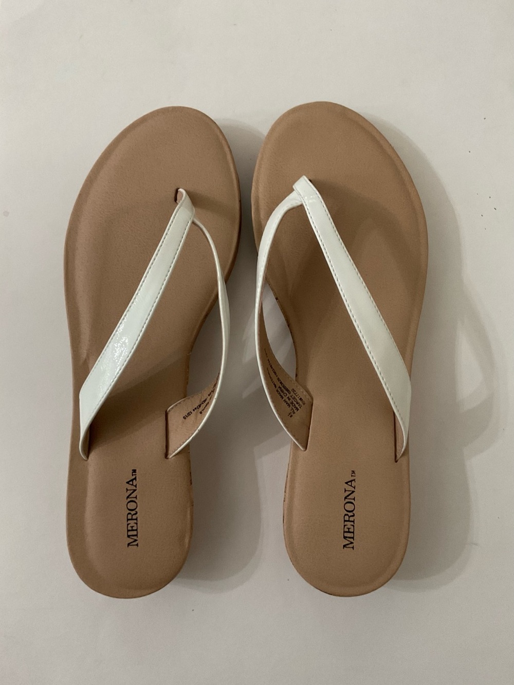 Merona White Artie Style Women’s Sandals - New